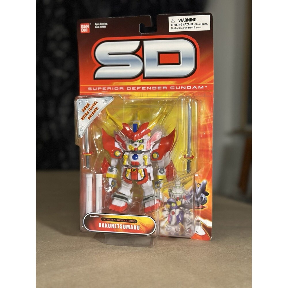 Bandai Gundam SD Series Bakunetsumaru 5-Inch Figure MOC